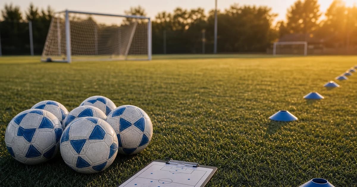 U12 Soccer Drills and Session Plans for Competitive Development
